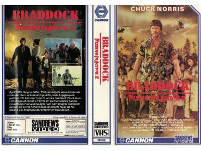  Braddock Missing in Action 3  Inst. VHS